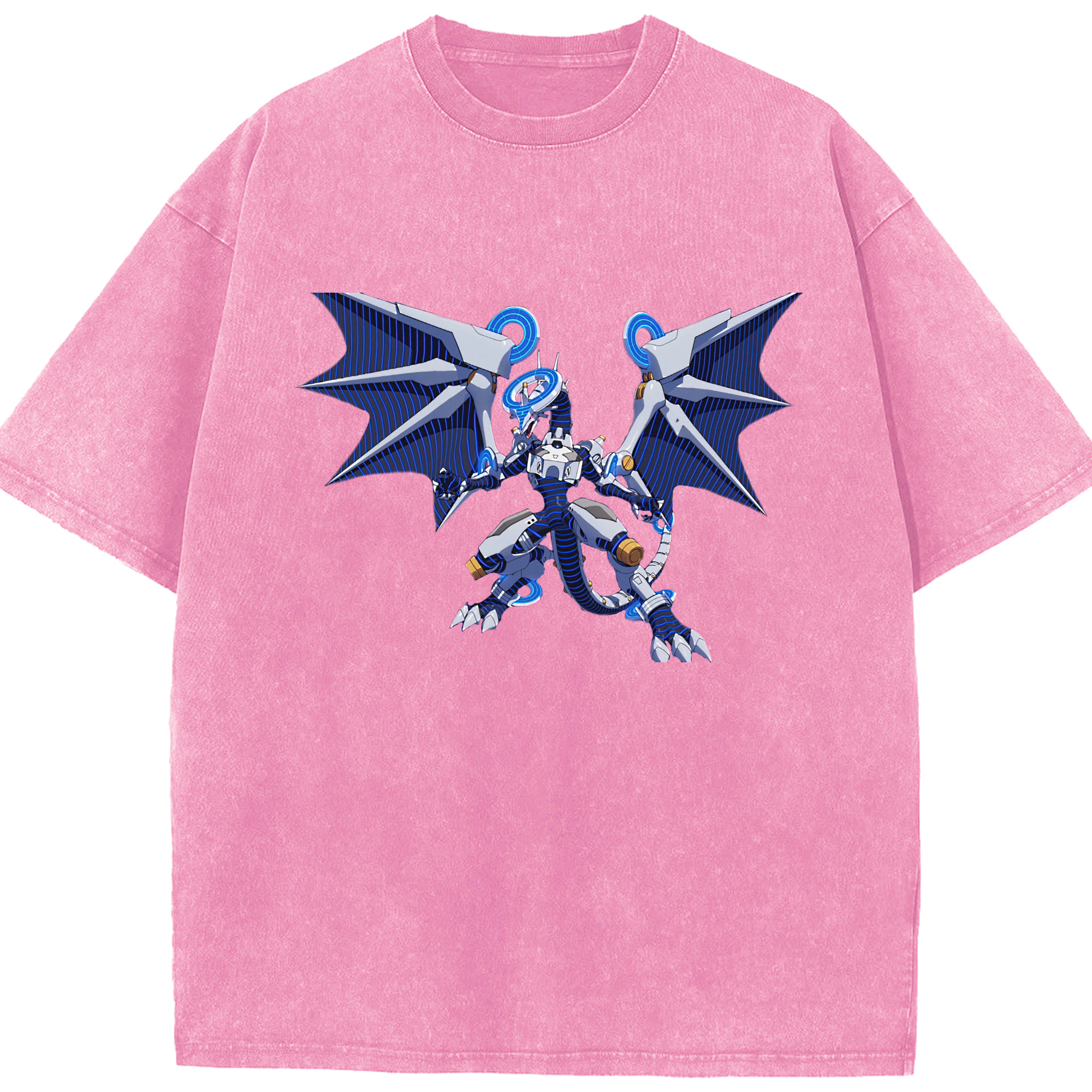 （画像用） 遊☆戯☆王 Yu-Gi-Oh! 綿100% ヴィンテージ風 半袖Tシャツ（フロントプリント）